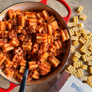 Sfoglini Semolina Specialty Pasta Sampler - Trumpets, Quattrotini with the Sporkful, Reginetti, Radiators