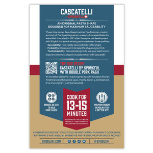 Cascatelli by Sporkful - Sfoglini Organic Durum Semolina Wheat Pasta